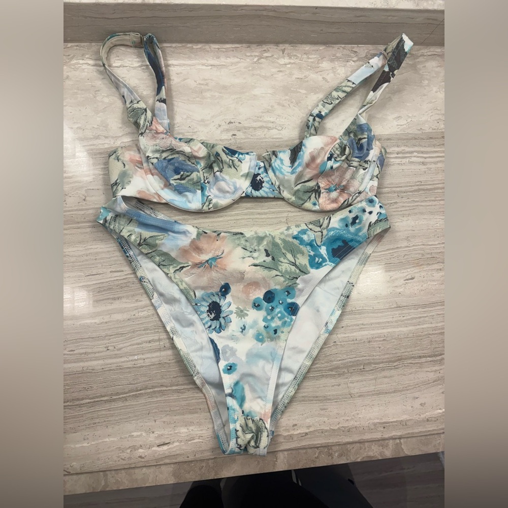 FINAL SALE - Rouje blue bikini